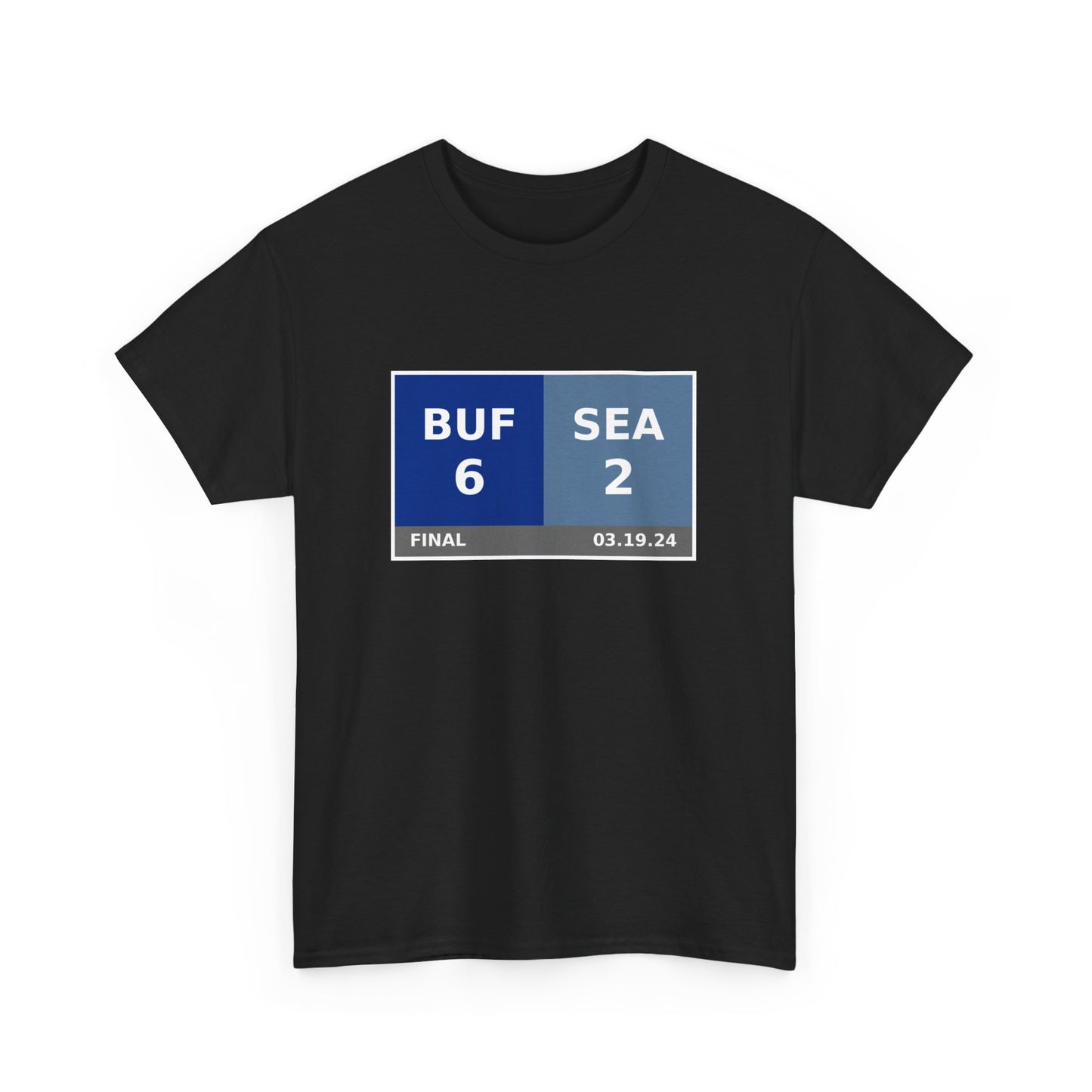 BUF vs SEA Scoreboard Tee 03.19.24