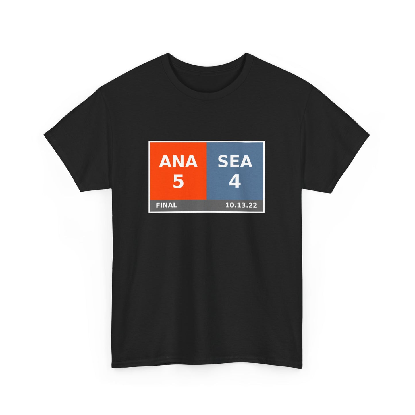 ANA vs SEA Scoreboard Tee 10.13.22