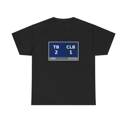 TB vs CLB Scoreboard Tee 02.11.20