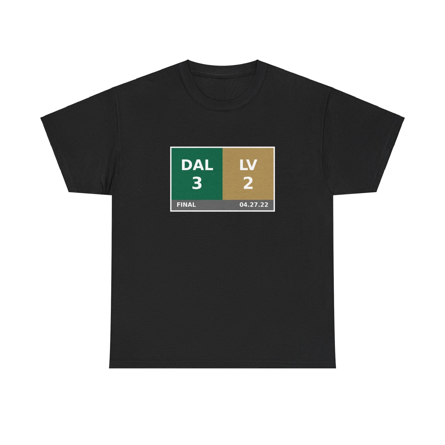 DAL vs LV Scoreboard Tee 04.27.22