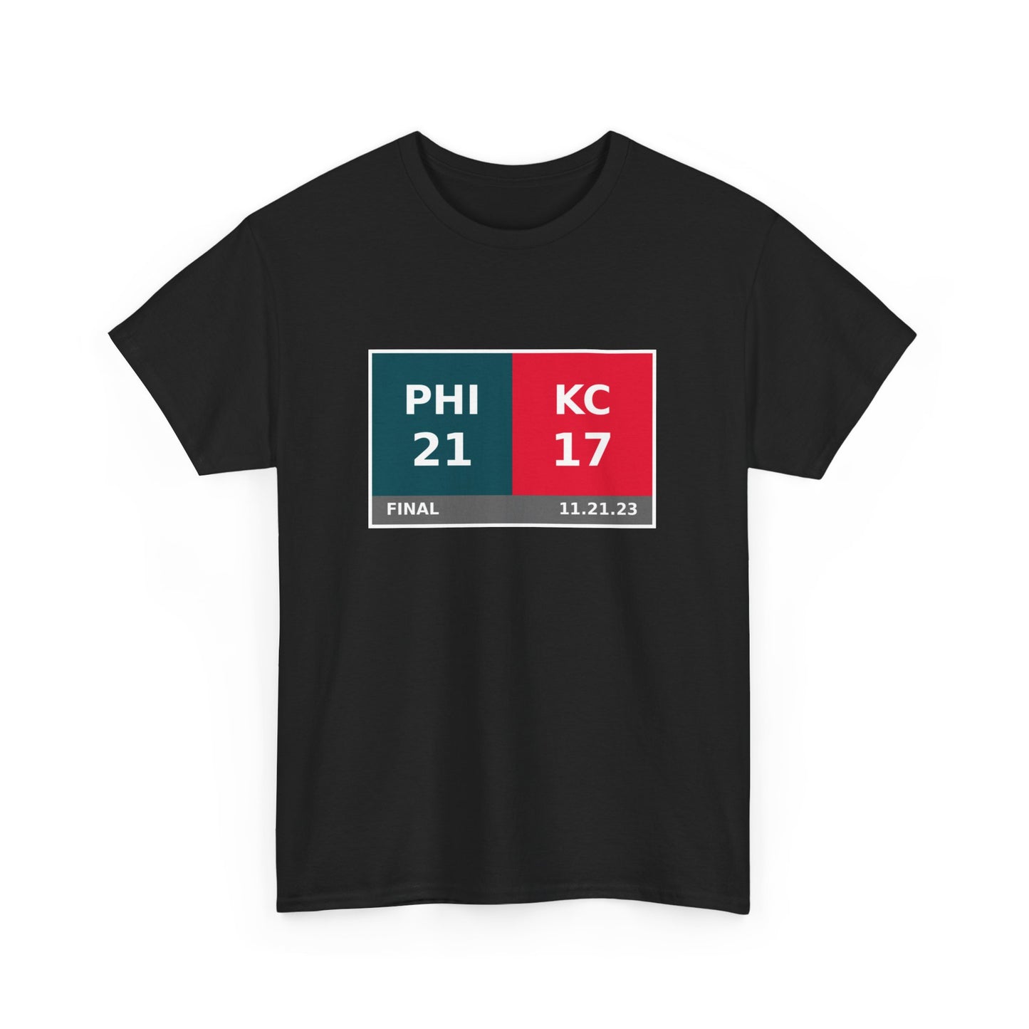 PHI vs KC Scoreboard Tee 11.21.23