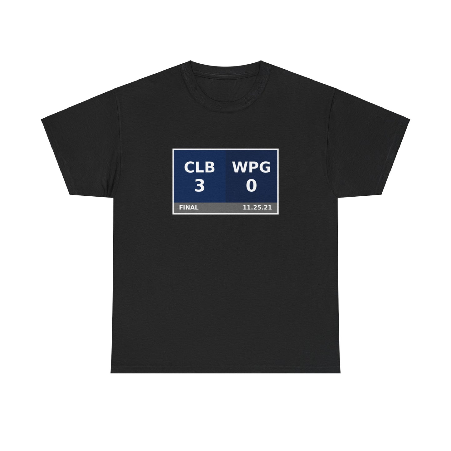 CLB vs WPG Scoreboard Tee 11.25.21