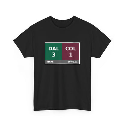 DAL vs COL Scoreboard Tee 10.08.21