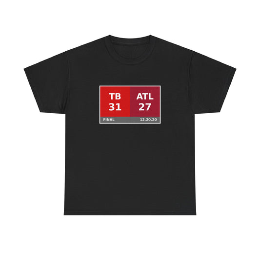 TB vs ATL Scoreboard Tee 12.20.20