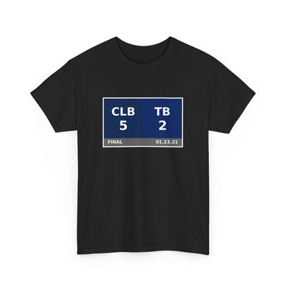 CLB vs TB Scoreboard Tee 01.23.21