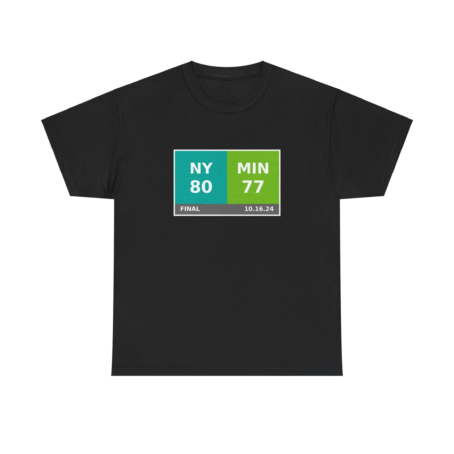 NY vs MIN Scoreboard Tee 10.16.24