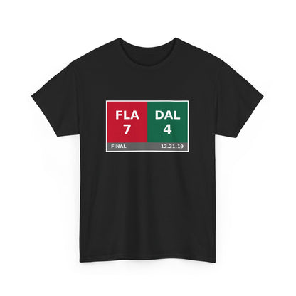 FLA vs DAL Scoreboard Tee 12.21.19