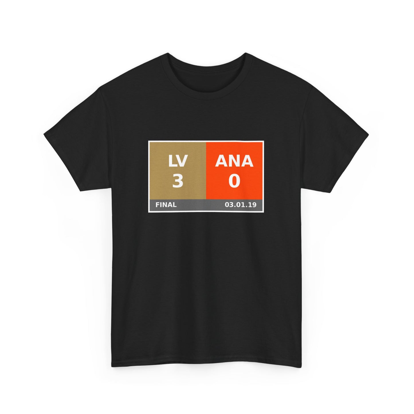 LV vs ANA Scoreboard Tee 03.01.19