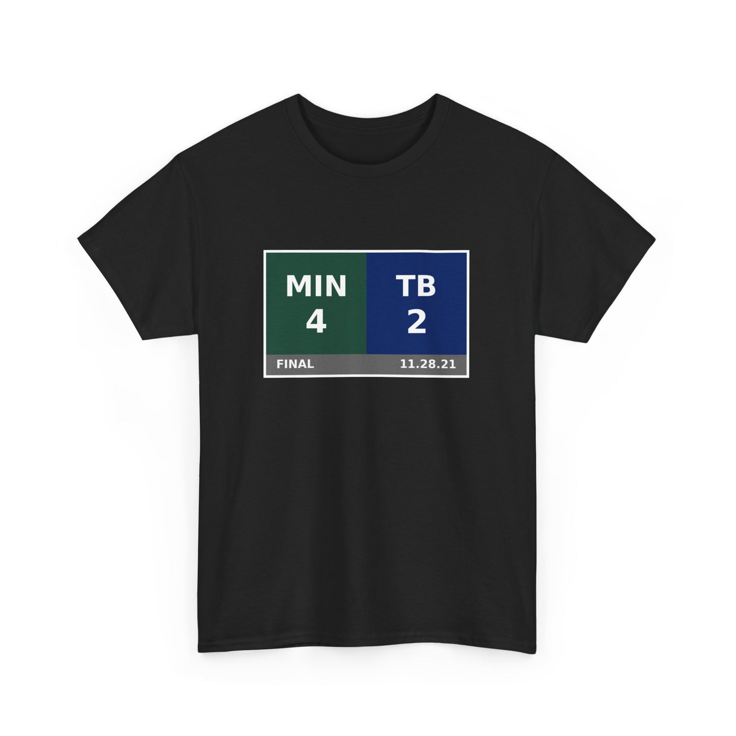 MIN vs TB Scoreboard Tee 11.28.21