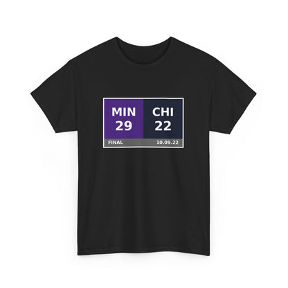 MIN vs CHI Scoreboard Tee 10.09.22