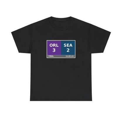 ORL vs SEA Scoreboard Tee 11.02.24