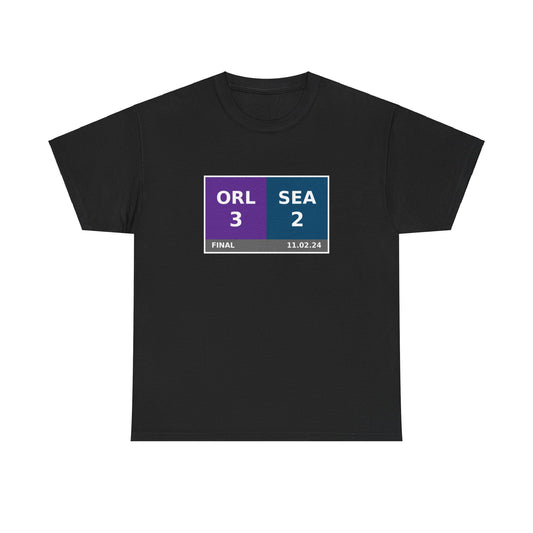 ORL vs SEA Scoreboard Tee 11.02.24