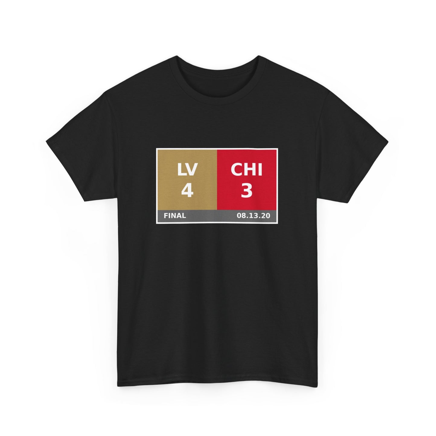 LV vs CHI Scoreboard Tee 08.13.20