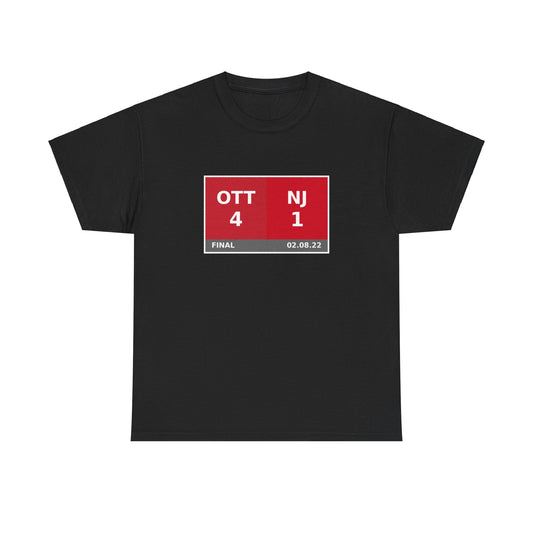 OTT vs NJ Scoreboard Tee 02.08.22