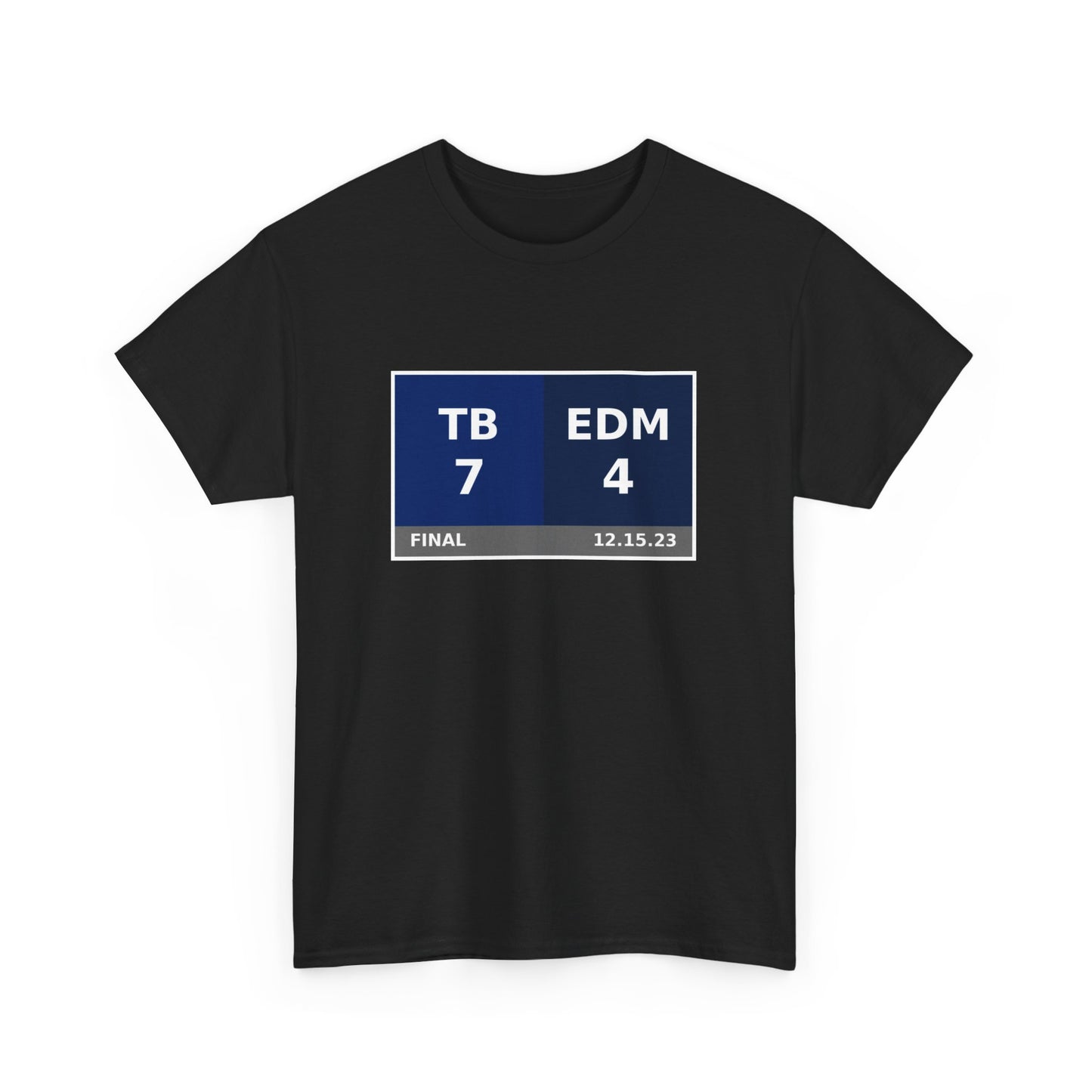 TB vs EDM Scoreboard Tee 12.15.23