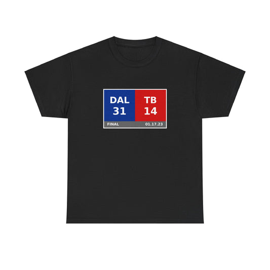 DAL vs TB Scoreboard Tee 01.17.23