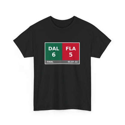 DAL vs FLA Scoreboard Tee 01.07.22