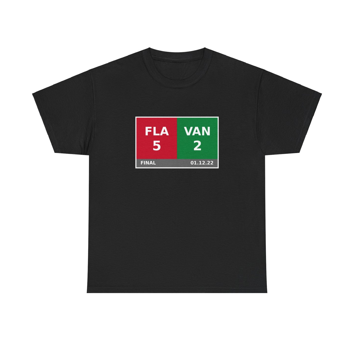 FLA vs VAN Scoreboard Tee 01.12.22