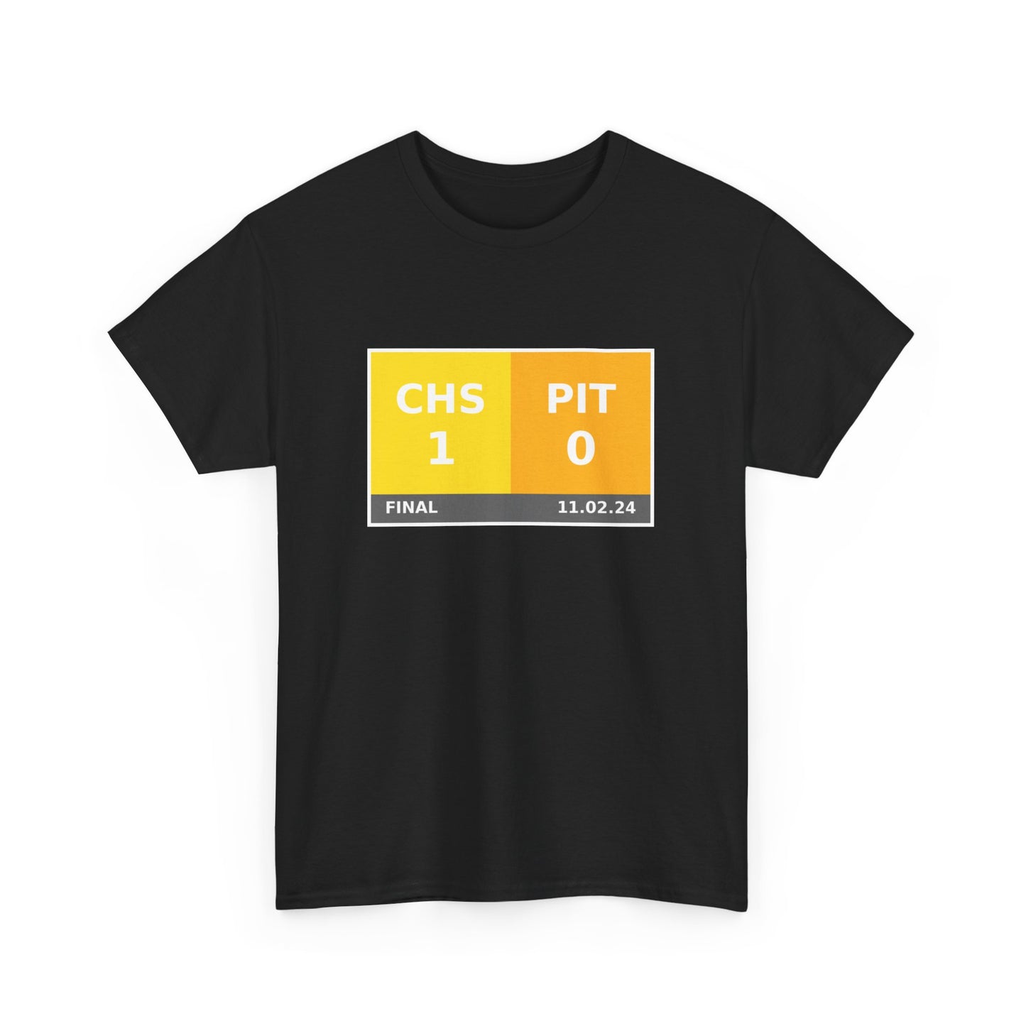 CHS vs PIT Scoreboard Tee 11.02.24