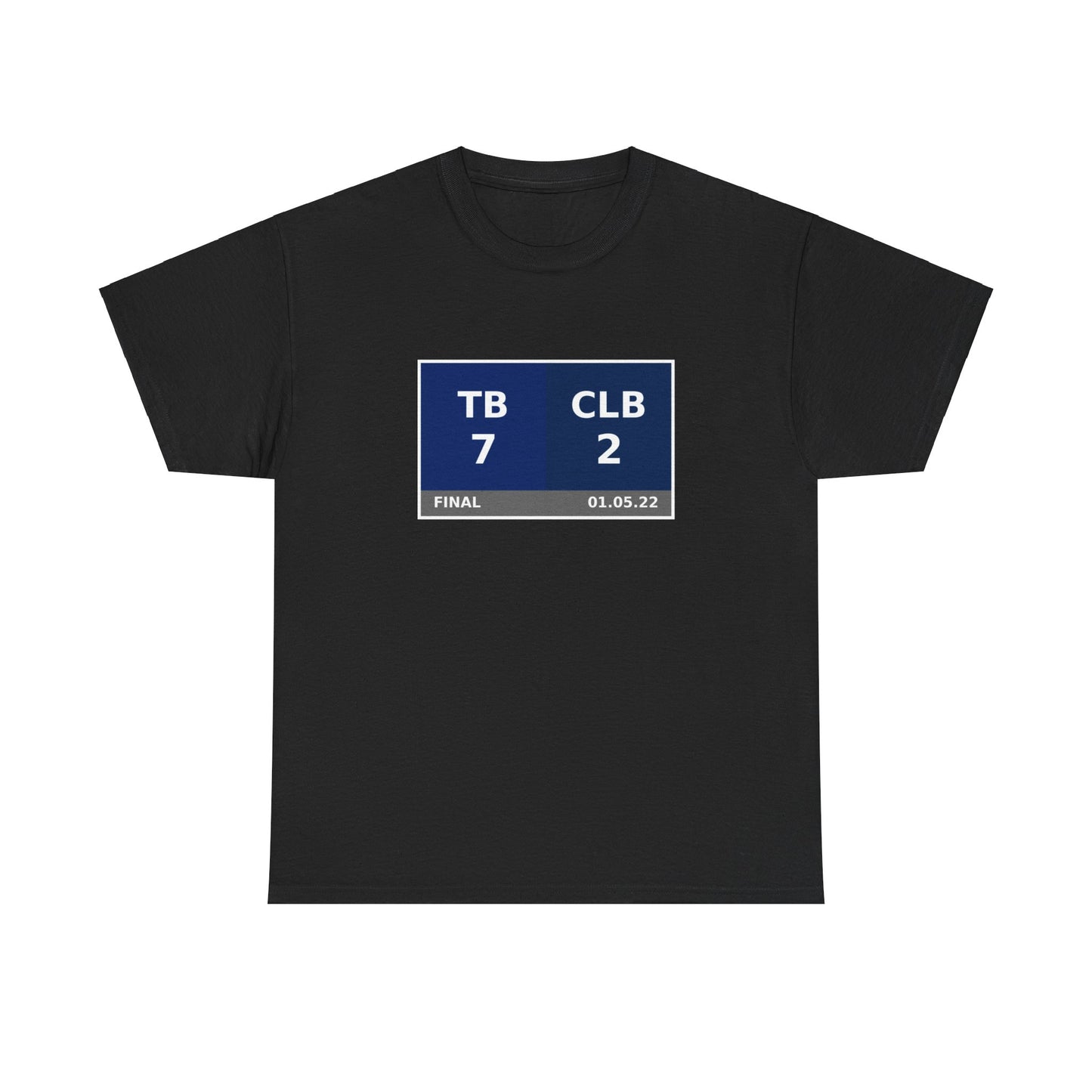 TB vs CLB Scoreboard Tee 01.05.22