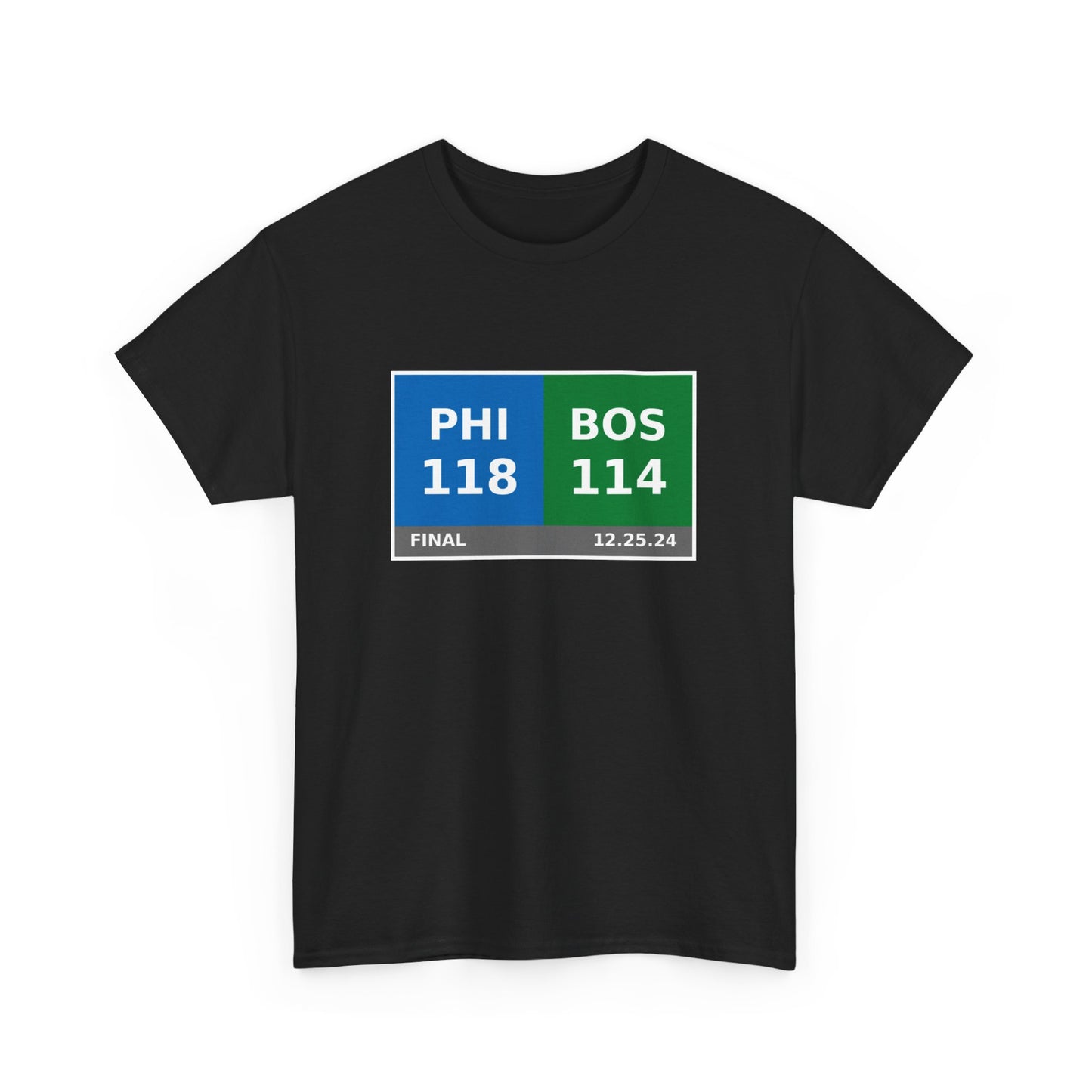 PHI vs BOS Scoreboard Tee 12.25.24