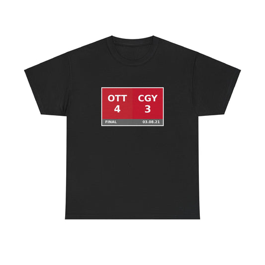 OTT vs CGY Scoreboard Tee 03.08.21