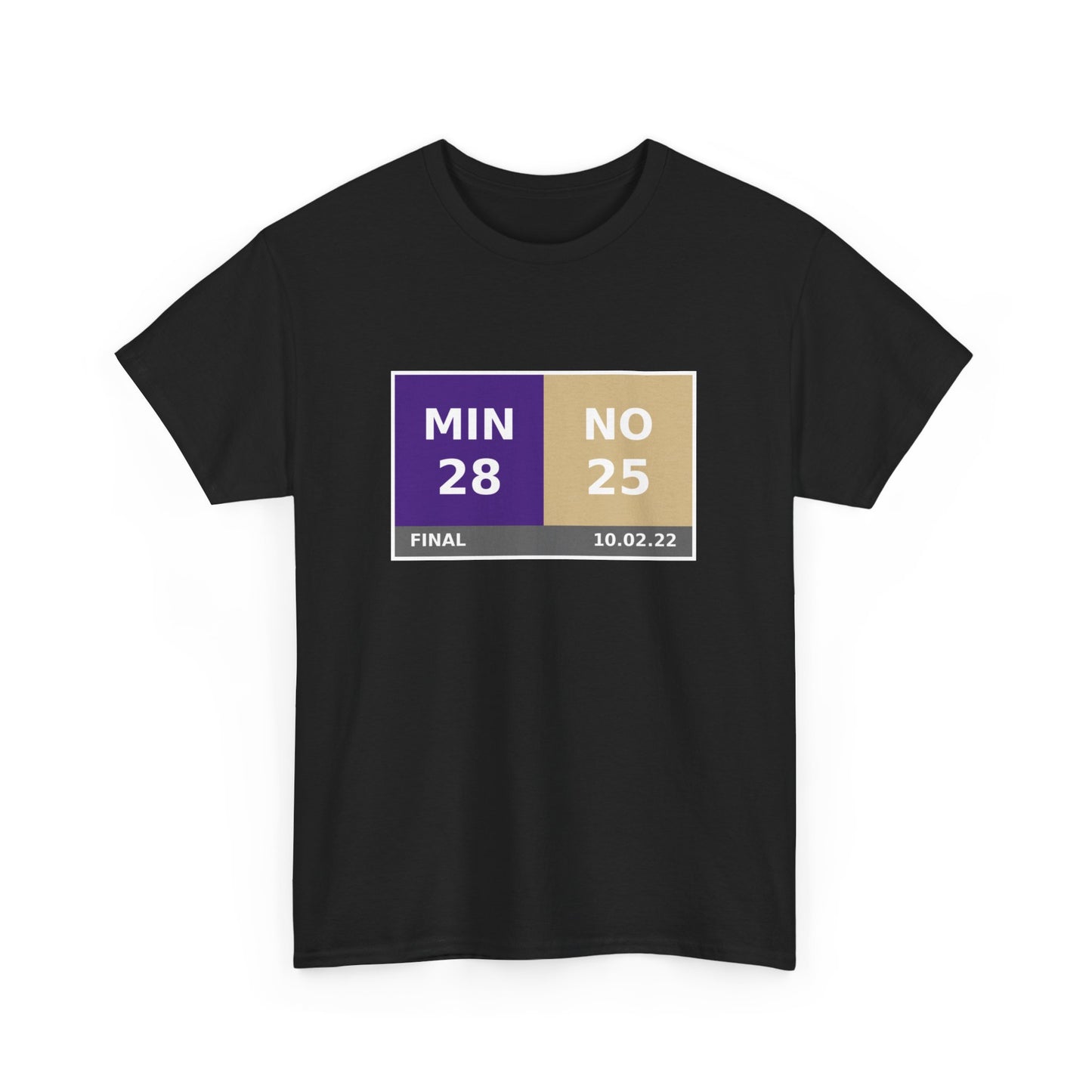 MIN vs NO Scoreboard Tee 10.02.22