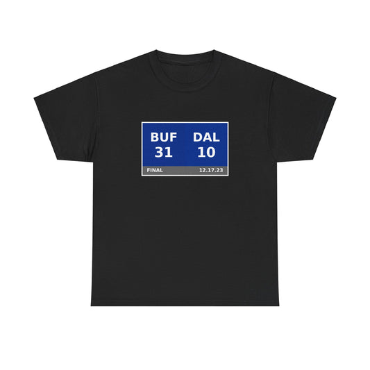 BUF vs DAL Scoreboard Tee 12.17.23