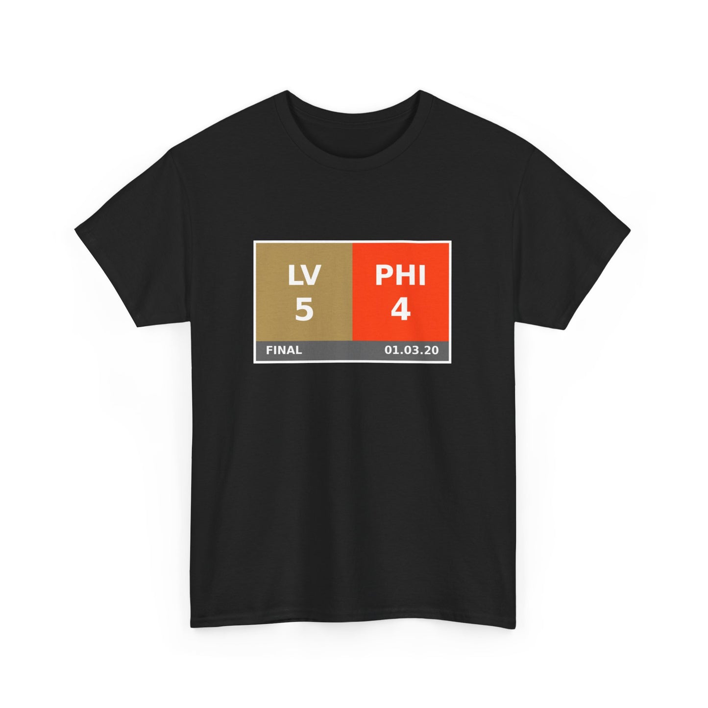 LV vs PHI Scoreboard Tee 01.03.20