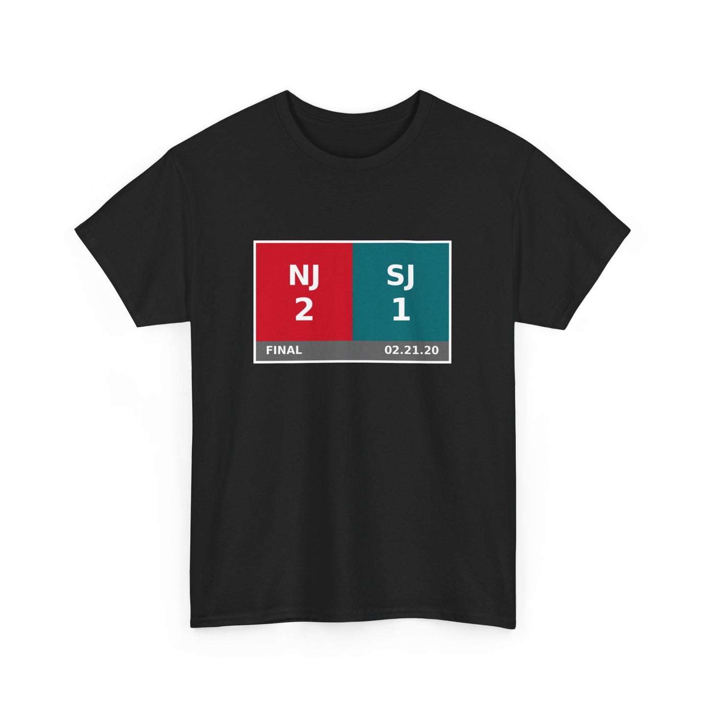 NJ vs SJ Scoreboard Tee 02.21.20