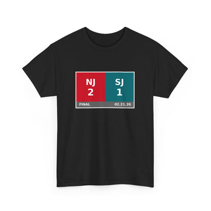 NJ vs SJ Scoreboard Tee 02.21.20