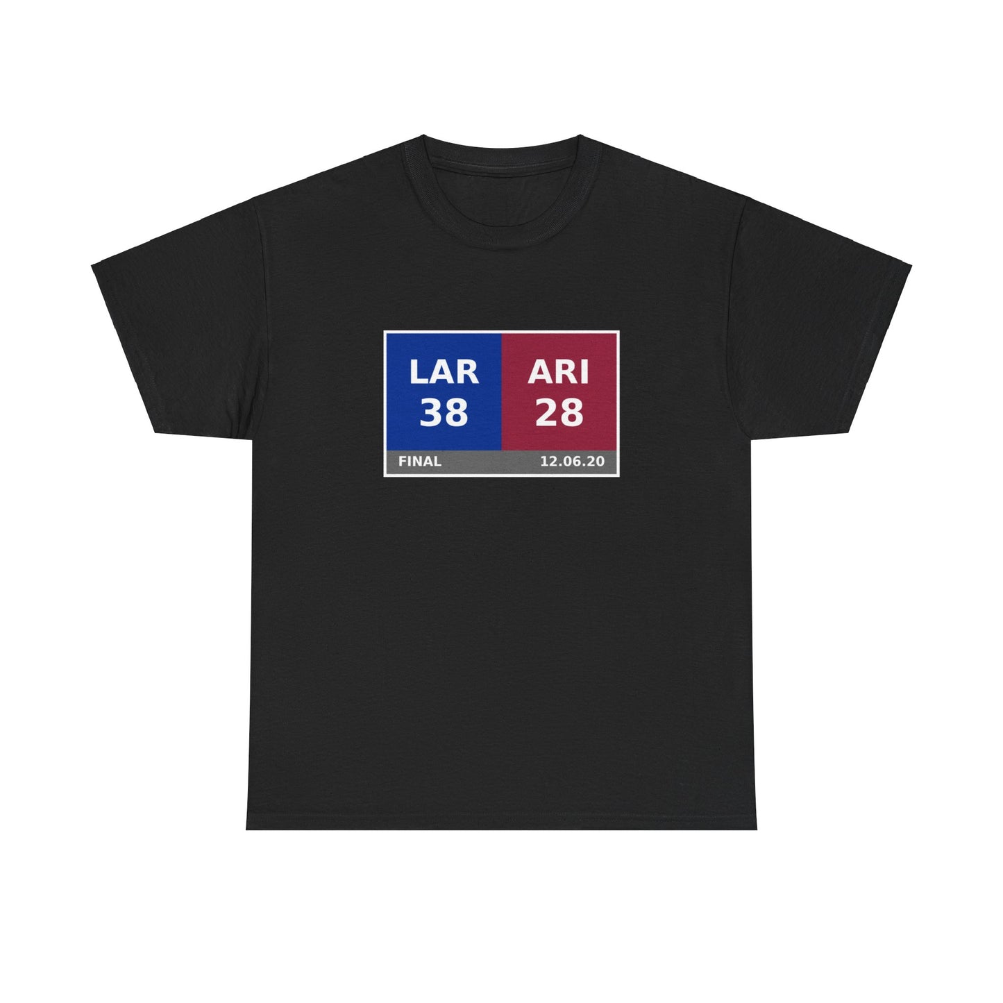 LAR vs ARI Scoreboard Tee 12.06.20