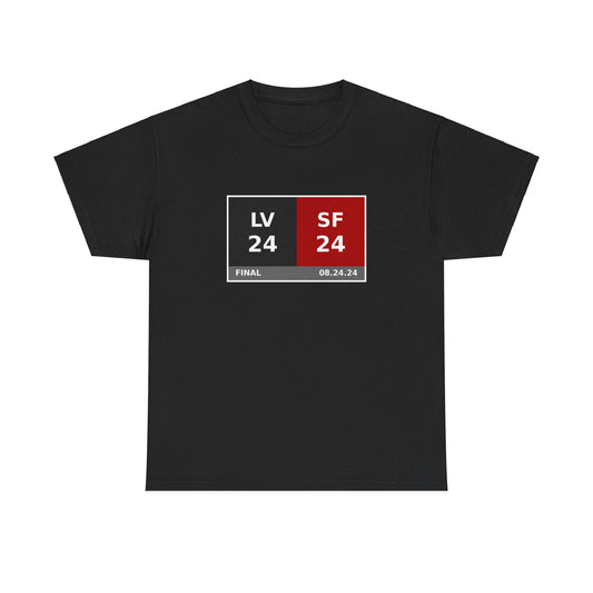 LV vs SF Scoreboard Tee 08.24.24