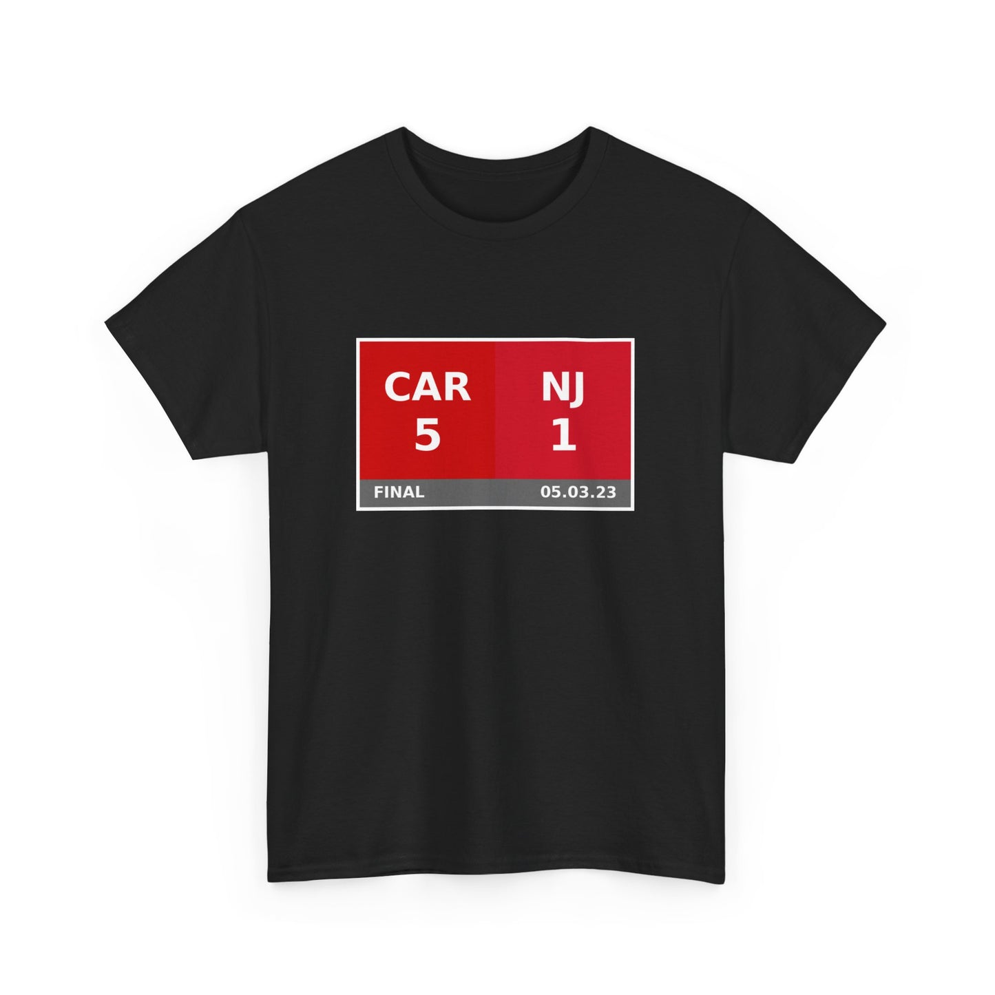 CAR vs NJ Scoreboard Tee 05.03.23