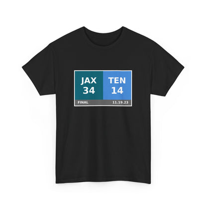 JAX vs TEN Scoreboard Tee 11.19.23