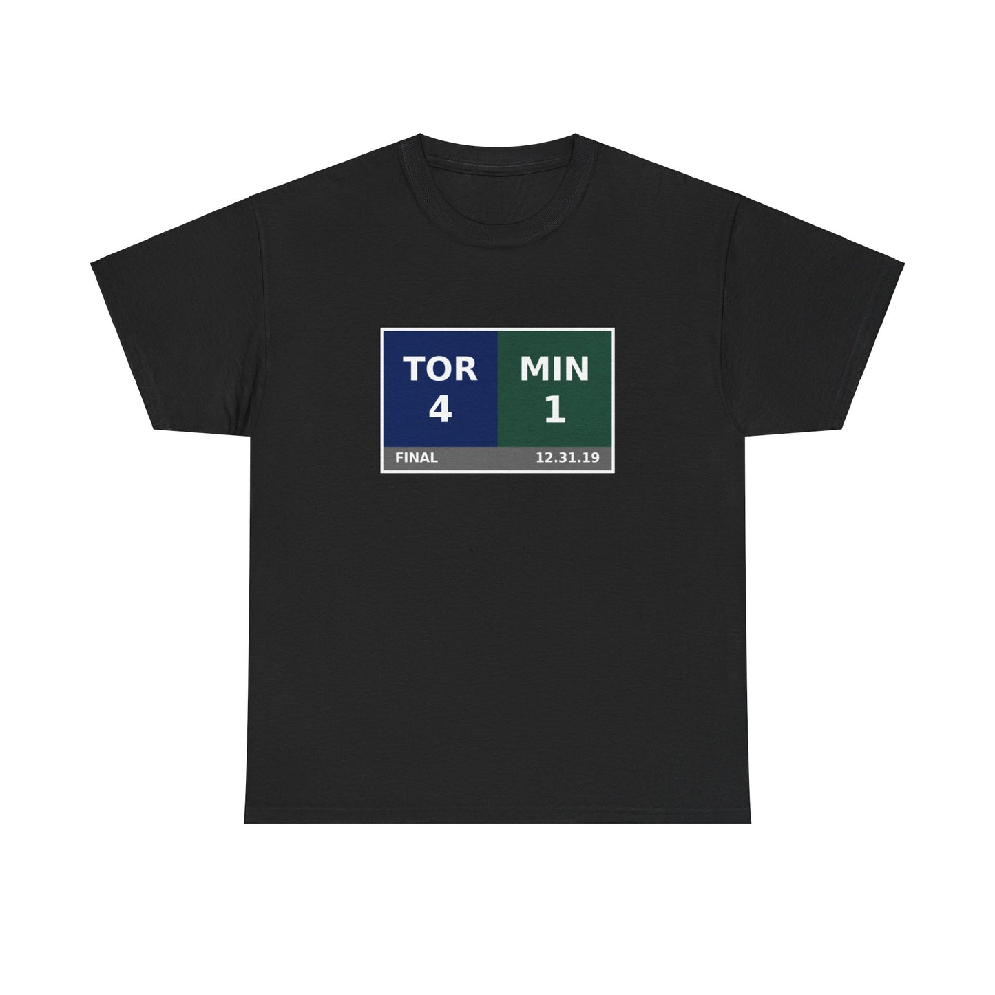 TOR vs MIN Scoreboard Tee 12.31.19