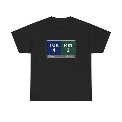 TOR vs MIN Scoreboard Tee 12.31.19