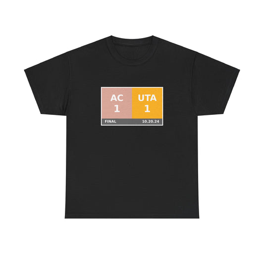 AC vs UTA Scoreboard Tee 10.20.24