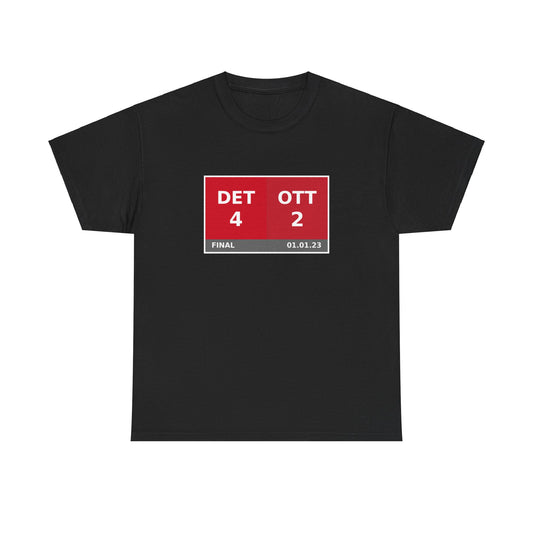 DET vs OTT Scoreboard Tee 01.01.23