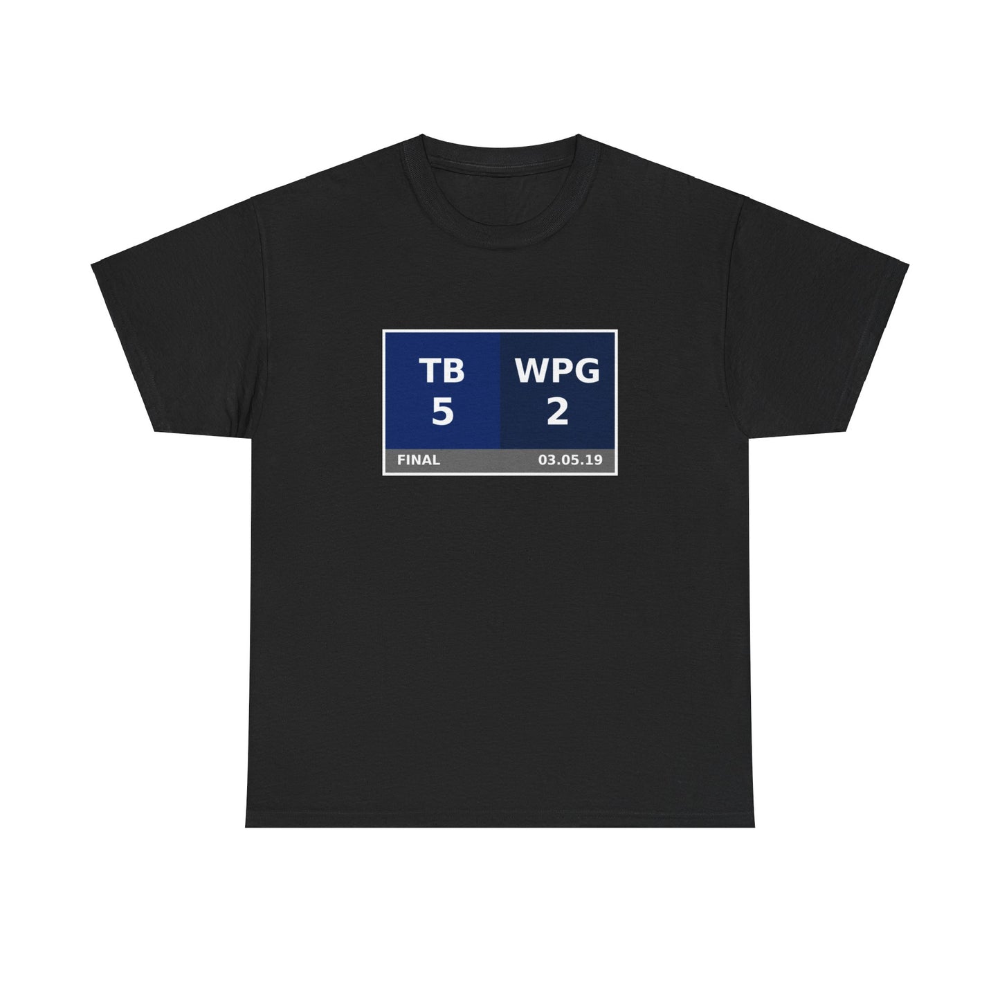 TB vs WPG Scoreboard Tee 03.05.19