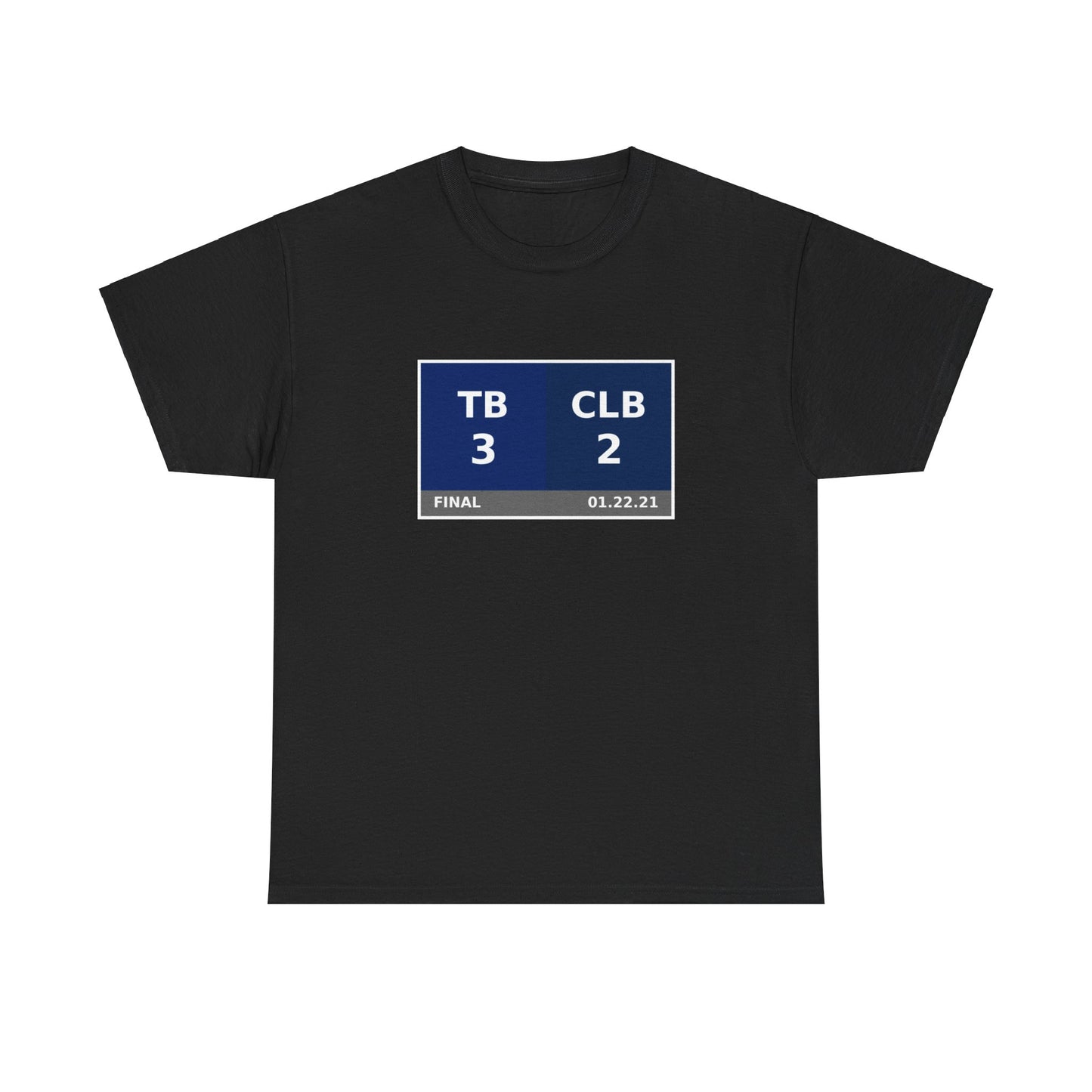 TB vs CLB Scoreboard Tee 01.22.21