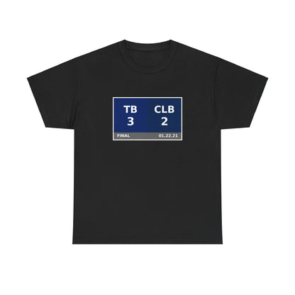 TB vs CLB Scoreboard Tee 01.22.21