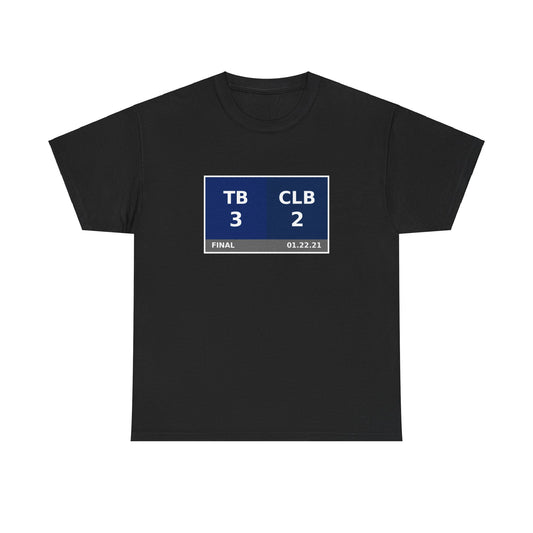 TB vs CLB Scoreboard Tee 01.22.21