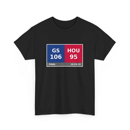 GS vs HOU Scoreboard Tee 10.29.23