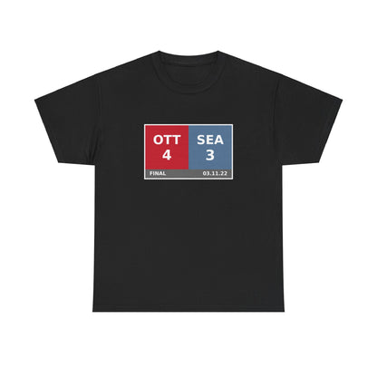 OTT vs SEA Scoreboard Tee 03.11.22