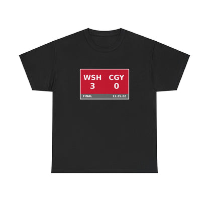 WSH vs CGY Scoreboard Tee 11.25.22