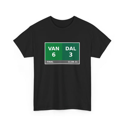 VAN vs DAL Scoreboard Tee 11.08.21