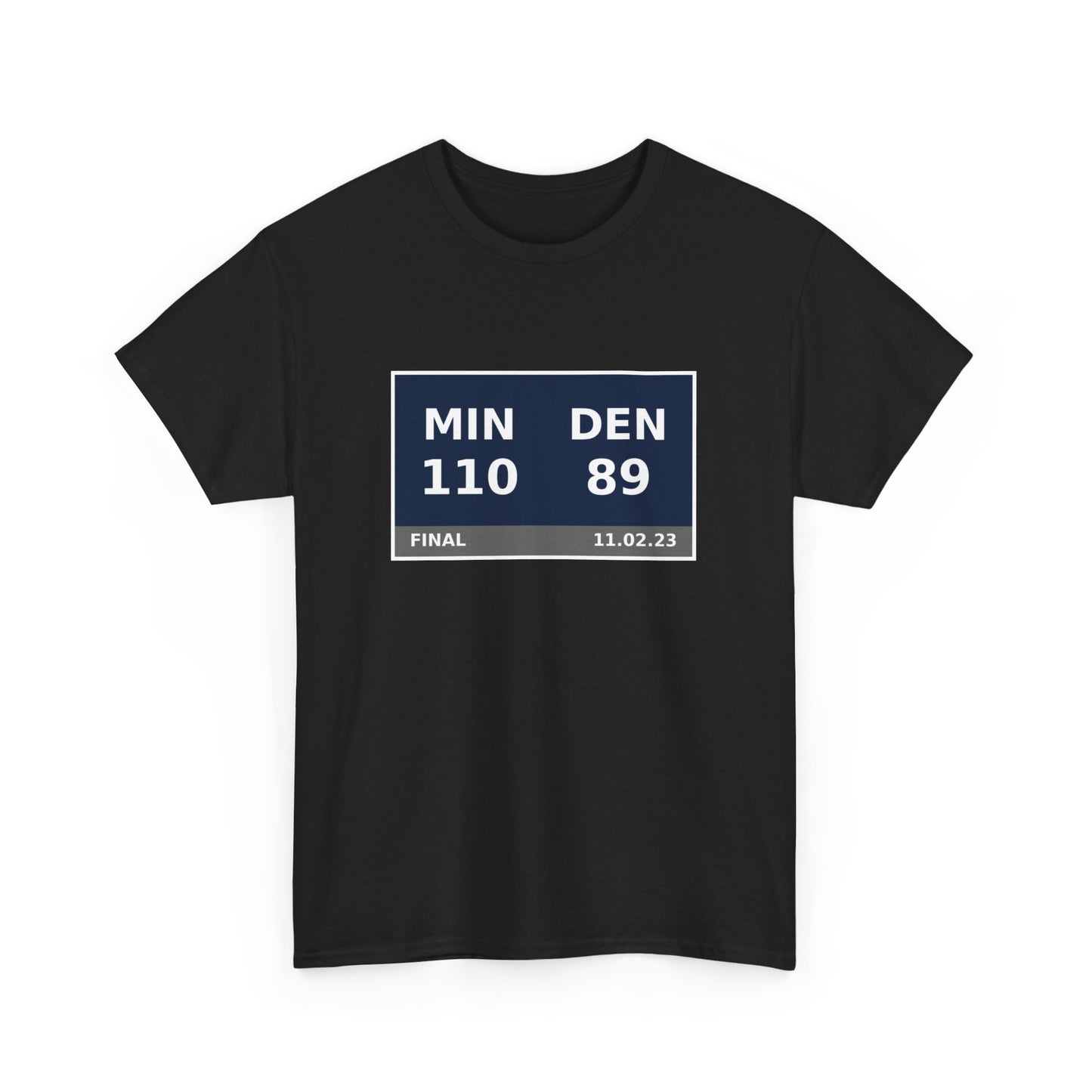 MIN vs DEN Scoreboard Tee 11.02.23