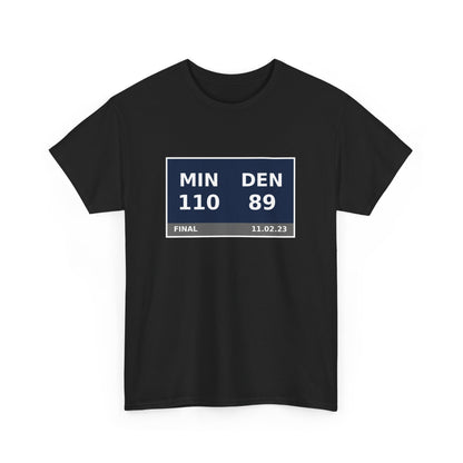 MIN vs DEN Scoreboard Tee 11.02.23