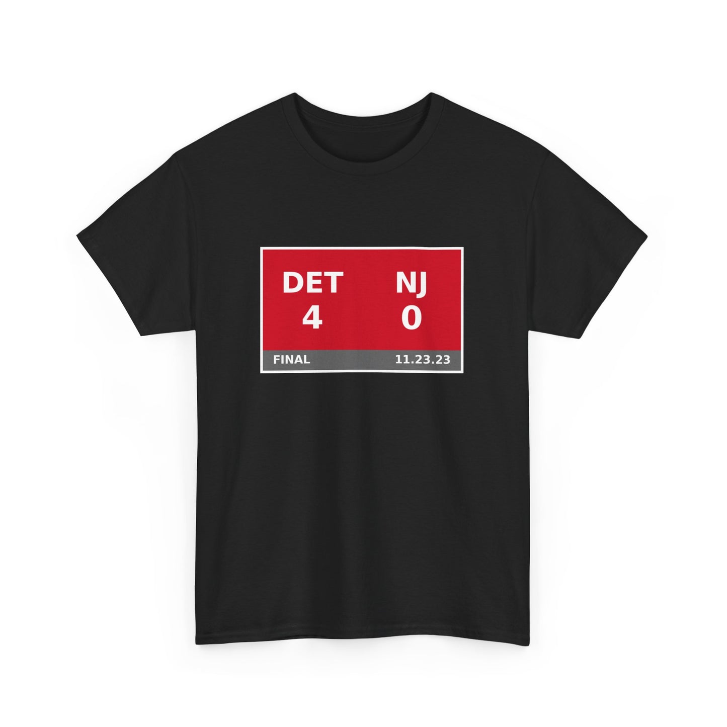 DET vs NJ Scoreboard Tee 11.23.23